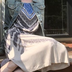 Sleeveless Midi-Dress (S)
